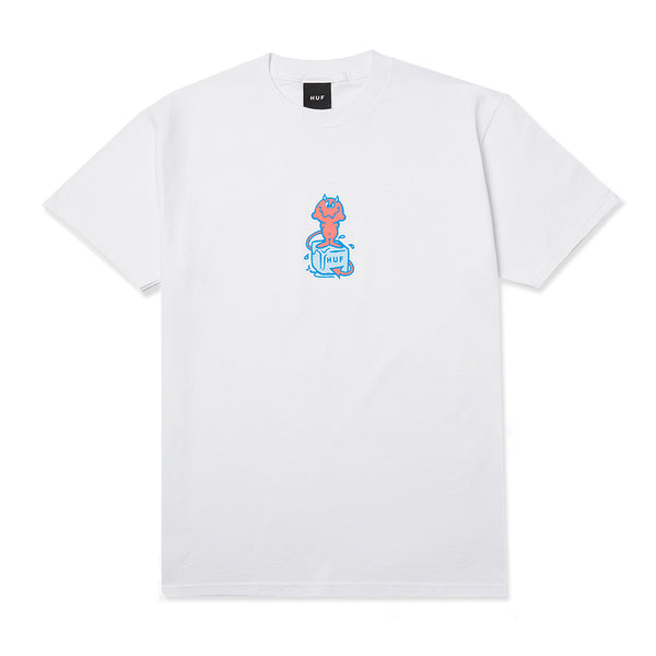 Huf Melt T-Shirt - White - Streetart.fr